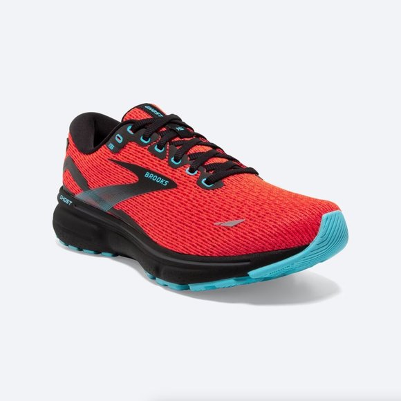Brooks Shoes New Brooks Ghost 5 Coral Black Blue Road Running